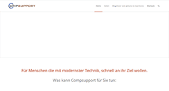 Desktop Screenshot of compsupport.ch
