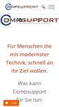 Mobile Screenshot of compsupport.ch